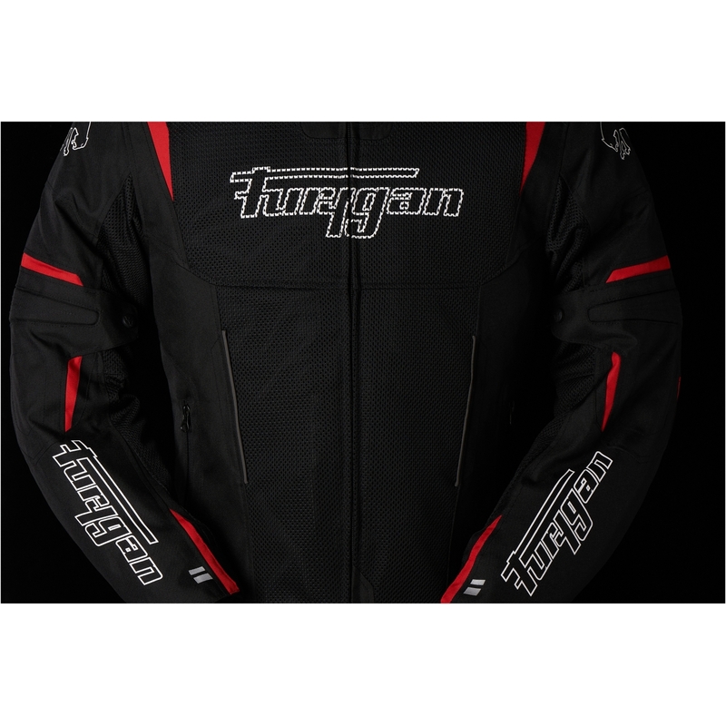 Veste de moto Furygan Ultra Spark Vented 3 in 1 Rouge et Noir