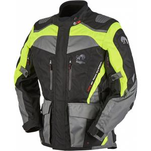 Veste moto Furygan Apalaches noir-jaune fluo