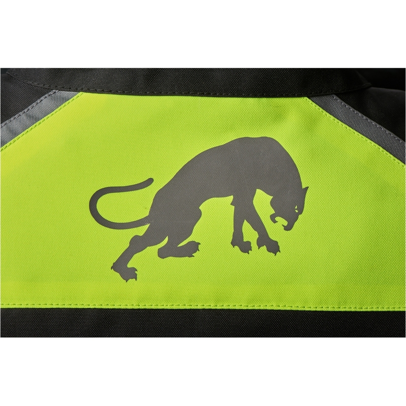 Veste moto Furygan Apalaches noir-jaune fluo