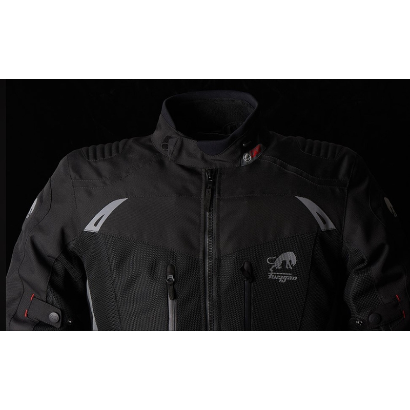 Furygan Apalaches Vented 2-in-1 Motorcycle Jacket Black