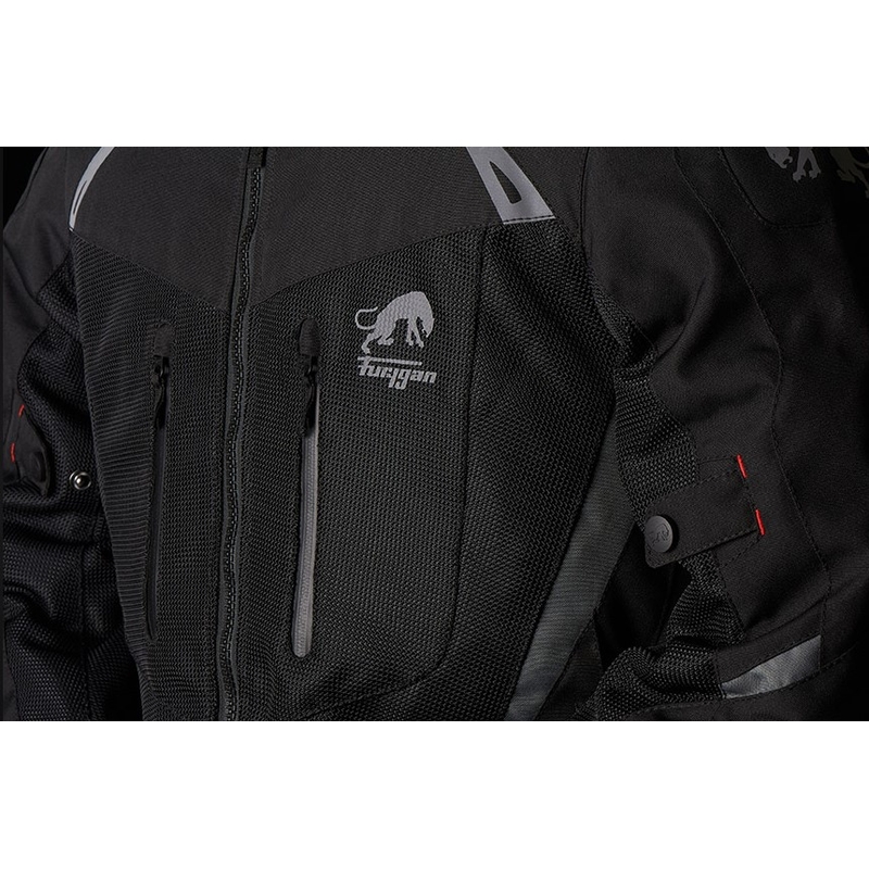 Furygan Apalaches Vented 2-in-1 Motorcycle Jacket Black