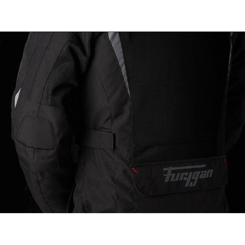 Furygan Apalaches Vented 2-in-1 Motorcycle Jacket Black