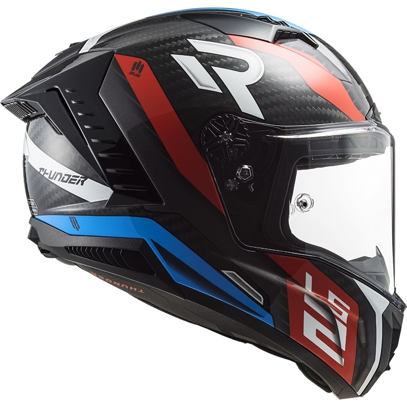 Integrální přilba na motorku LS2 FF805 Thunder C Supra černo-červeno-modrá výprodej