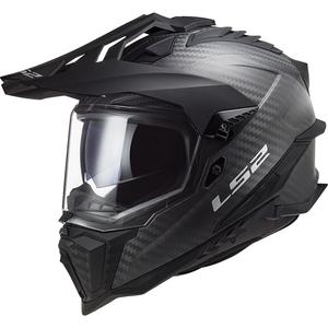 Casque Enduro LS2 MX701 Explorer C Solid Carbon Black Matte