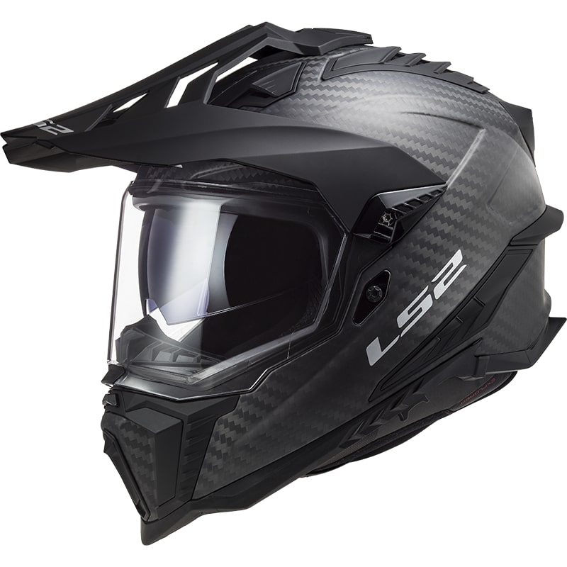 Casque Enduro LS2 MX701 Explorer C Solid Carbon Black Matte