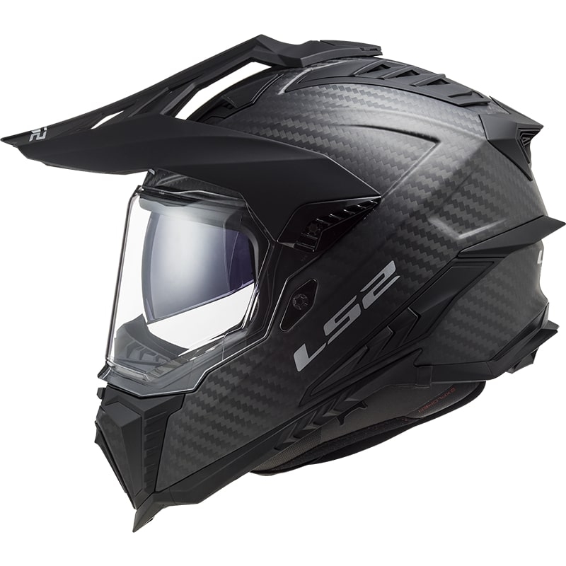 Casque Enduro LS2 MX701 Explorer C Solid Carbon Black Matte
