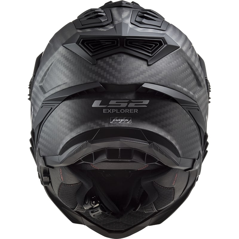 Casque Enduro LS2 MX701 Explorer C Solid Carbon Black Matte