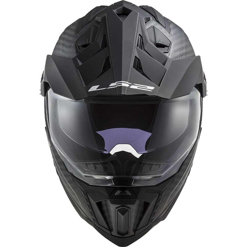 Casque Enduro LS2 MX701 Explorer C Solid Carbon Black Matte