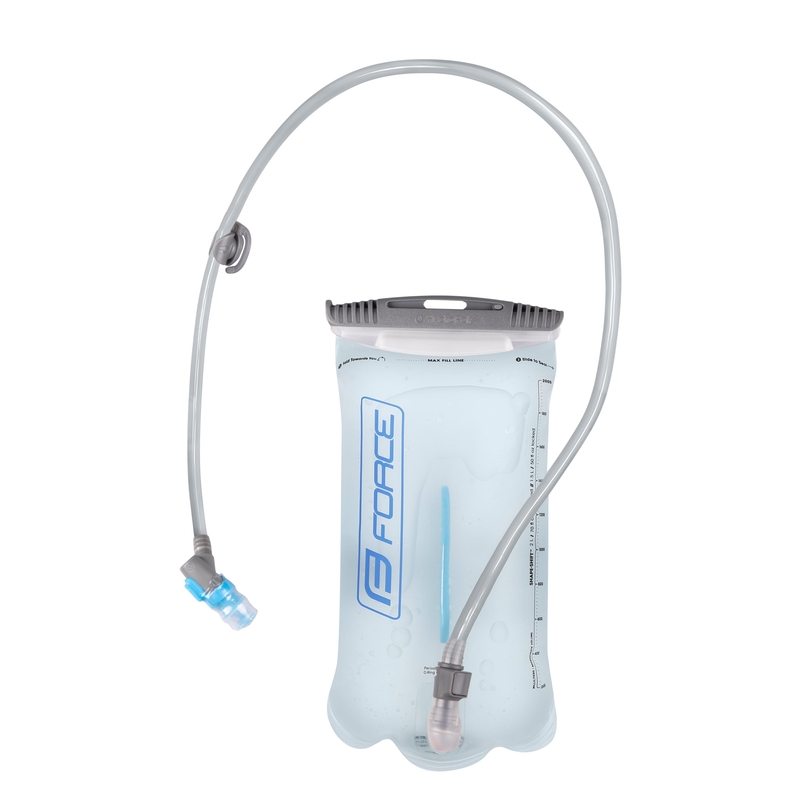 Cyklo batoh FORCE Twin Plus 14 l černo-červený s hydrovakem výprodej