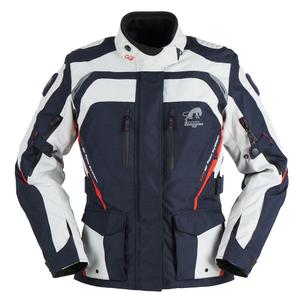 Veste de moto Furygan Apalaches rouge, blanc et bleu pour femmes