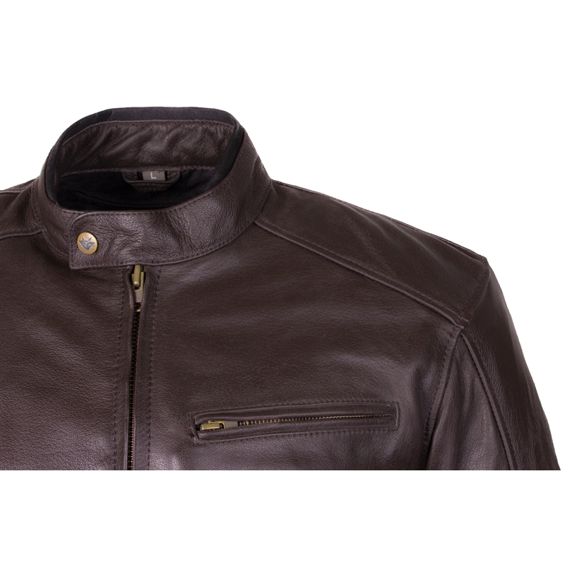 Veste moto RSA Daytona marron