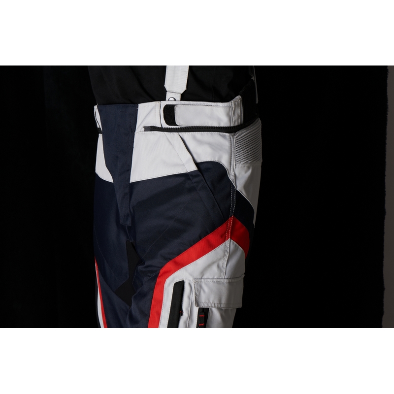 Pantalon de moto Furygan Apalaches noir-rouge-blanc-bleu soldes