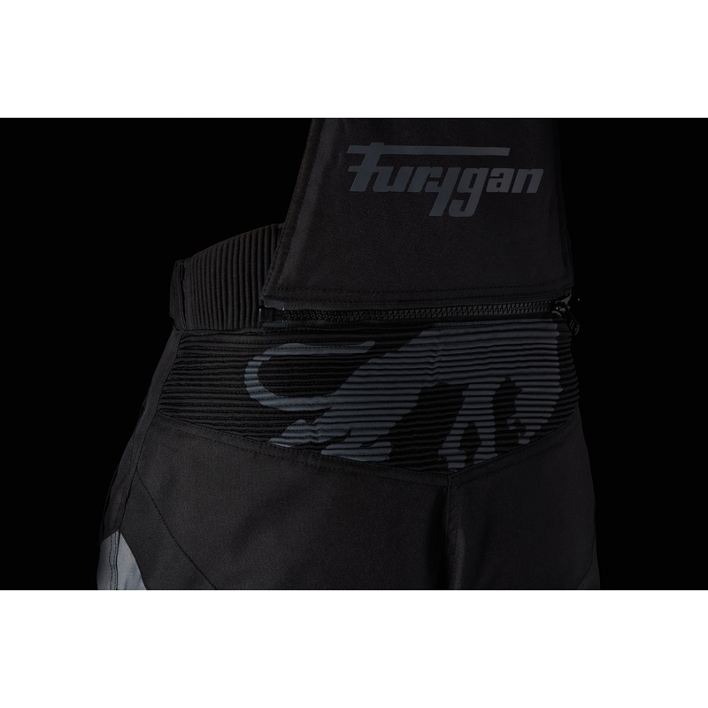 Pantalon de moto Furygan Apalaches noir pour femme soldes