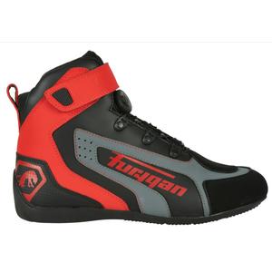 Bottes de moto Furygan V4 Easy D3O noir-rouge