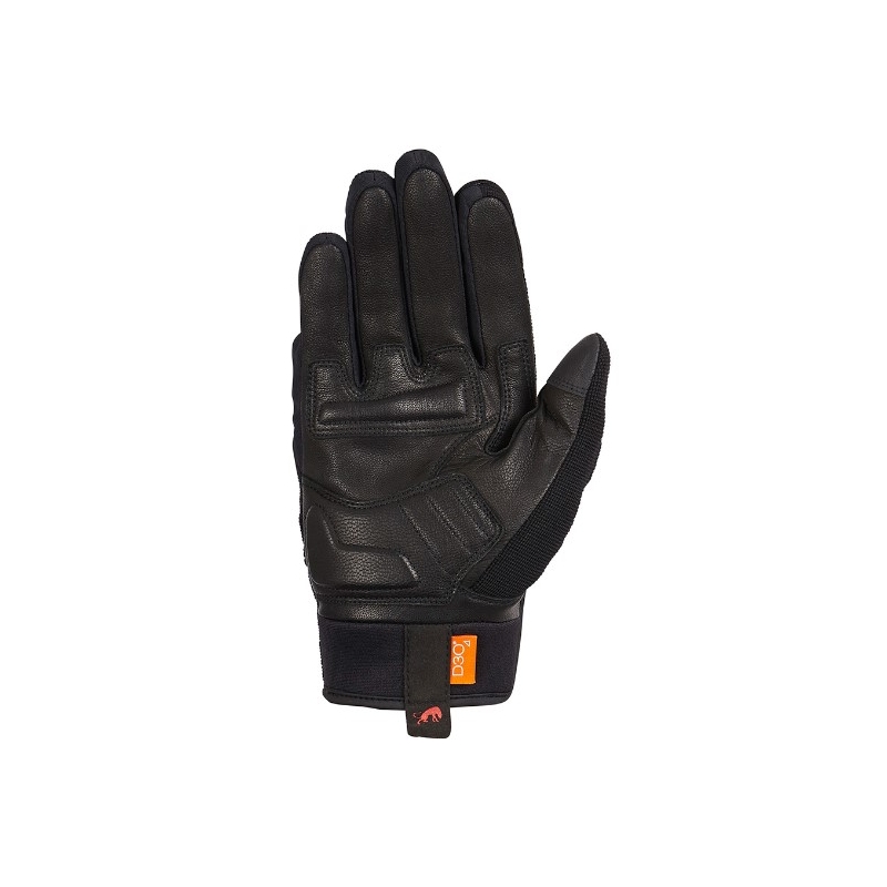 Gants moto Furygan Jet D3O noir-rouge