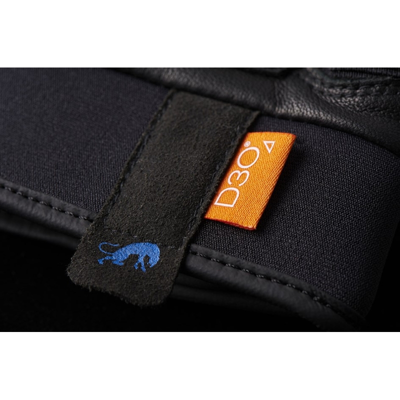 Gants moto Furygan Jet D3O noir et bleu
