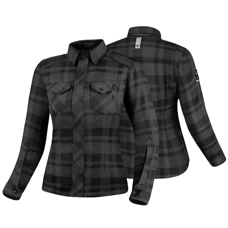 Chemise moto femme Shima Renegade 2 Noir
