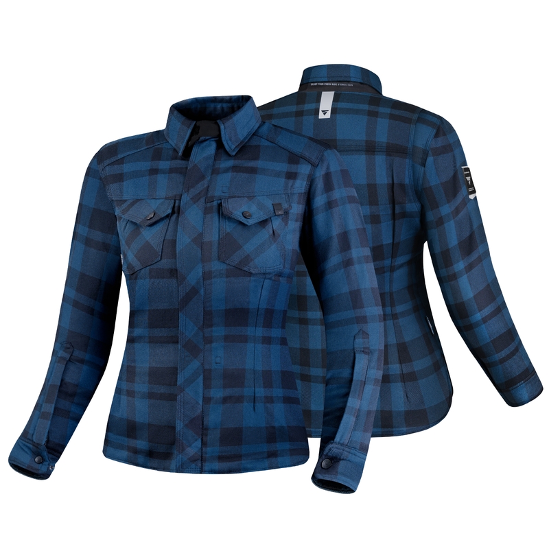 Chemise moto femme Shima Renegade 2 Bleu