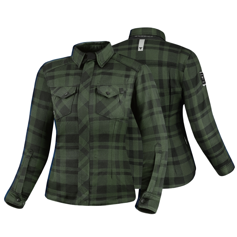 Chemise moto femme Shima Renegade 2 Green