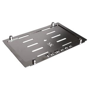 Rondelle en acier inoxydable sous la plaque d'immatriculation SK Yamaha