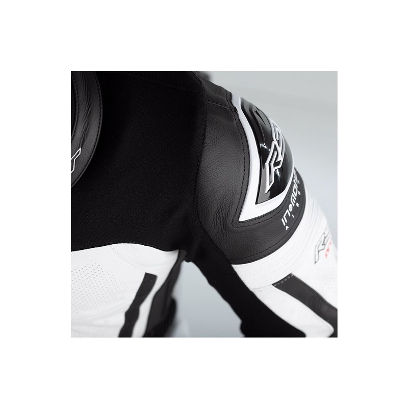 RST Pro Series Airbag One-piece Motorcycle Coverall black and white soldes