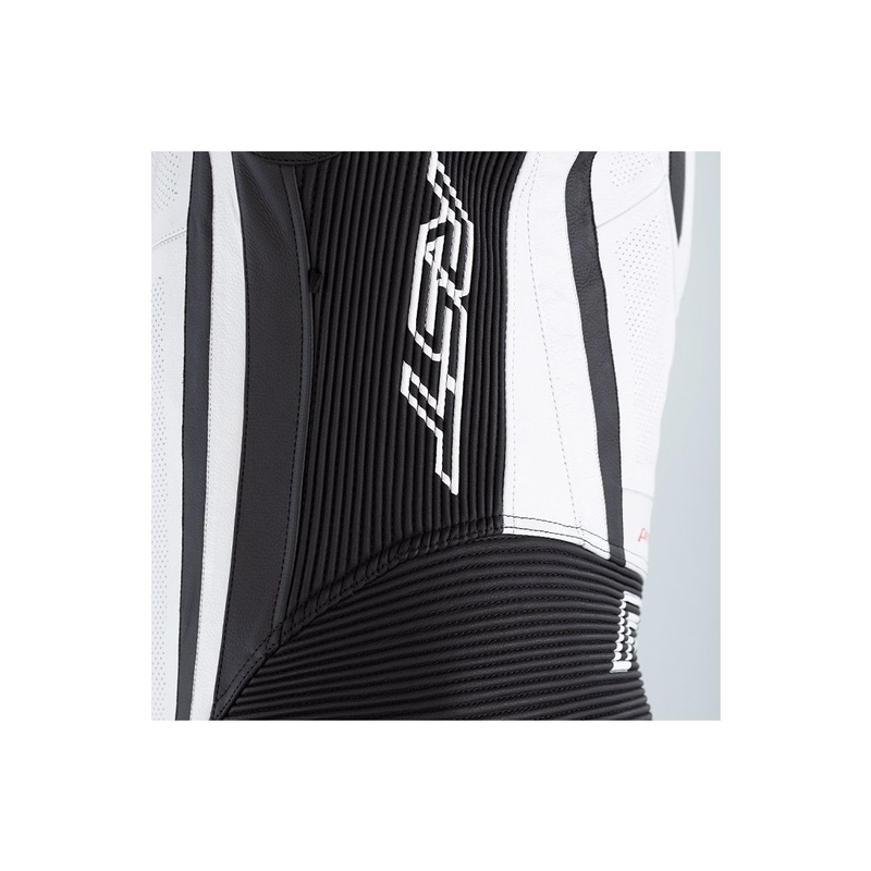 RST Pro Series Airbag One-piece Motorcycle Coverall black and white soldes