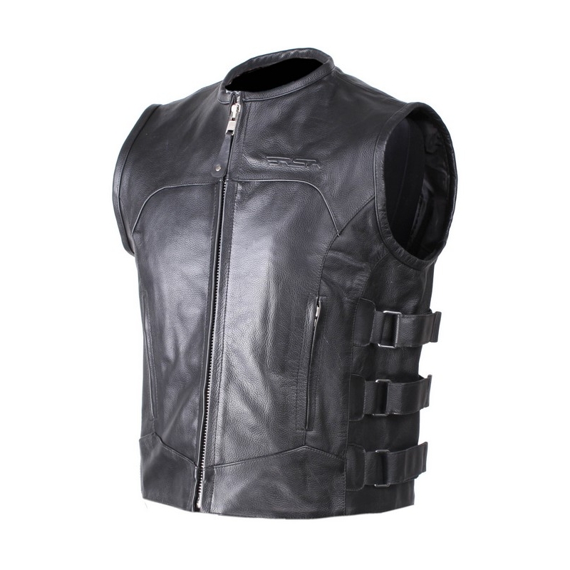 Gilet de moto en cuir RSA Biker