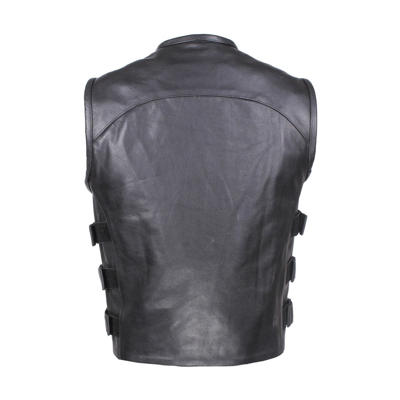 Gilet de moto en cuir RSA Biker