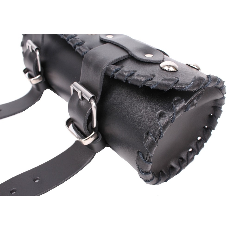 Roulettes en cuir pour moto Chopper/Custom RSA-2B