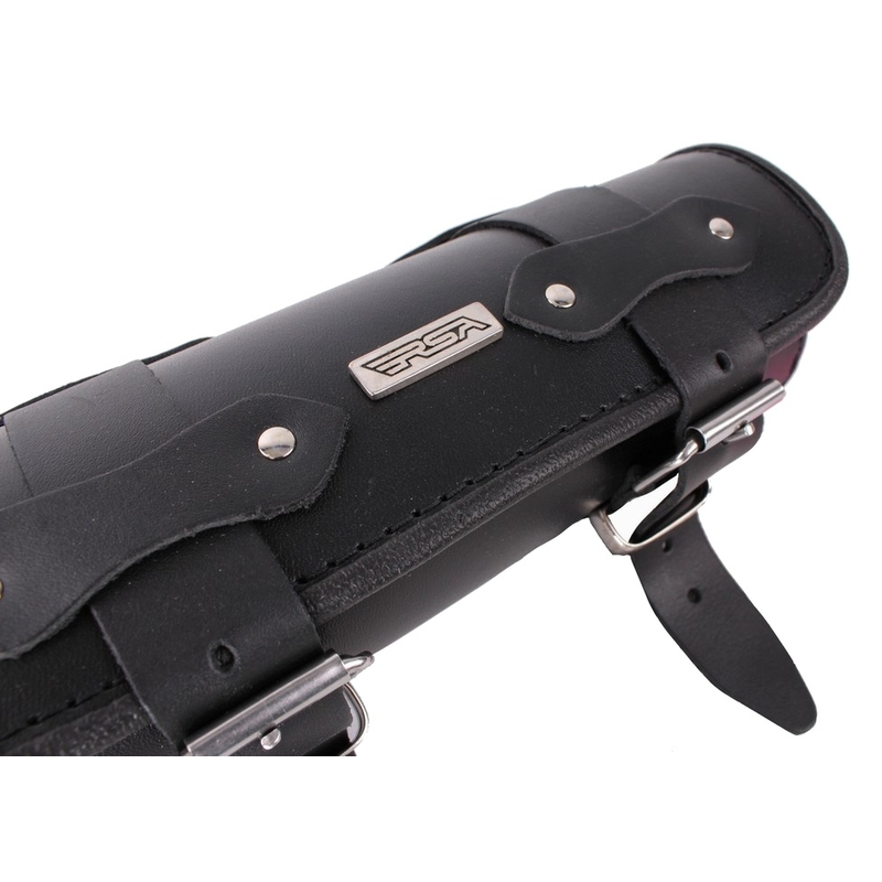 Roulettes en cuir pour moto Chopper/Custom RSA-5A