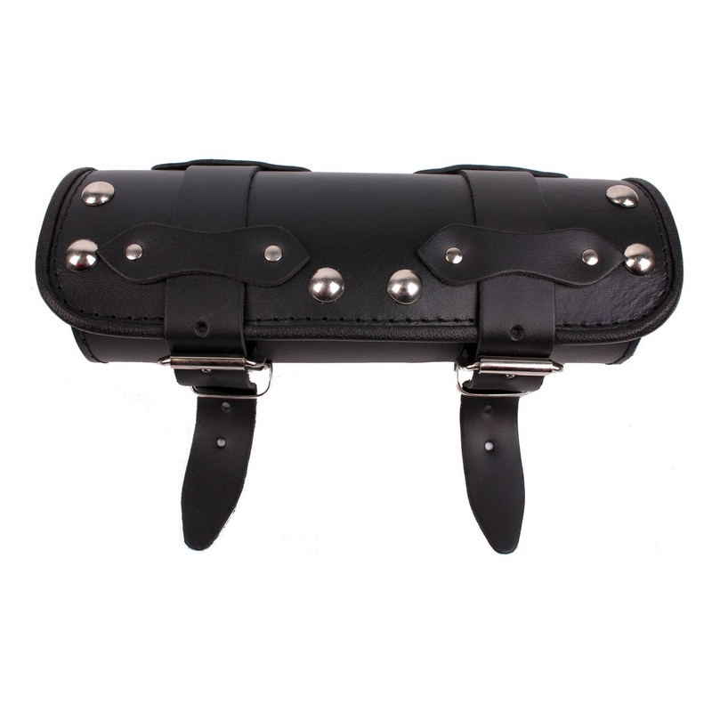 Roulettes en cuir pour moto Chopper/Custom RSA-5B