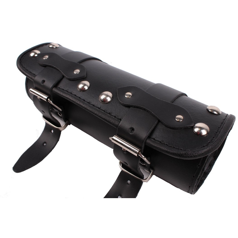 Roulettes en cuir pour moto Chopper/Custom RSA-5B