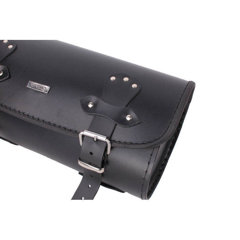 Roulettes en cuir pour moto Chopper/Custom RSA-9A