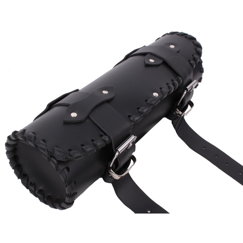 Roulettes en cuir pour moto Chopper/Custom RSA-7A