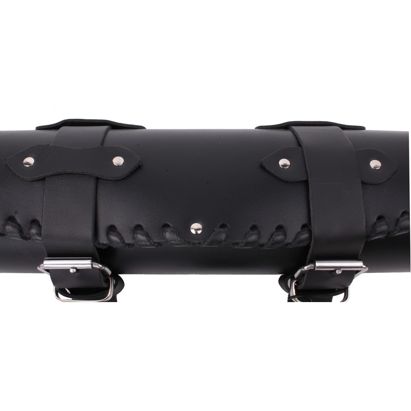 Roulettes en cuir pour moto Chopper/Custom RSA-7A