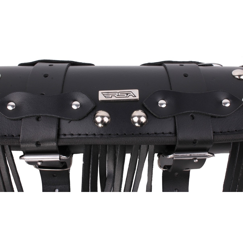 Roulettes en cuir pour moto Chopper/Custom RSA-5C