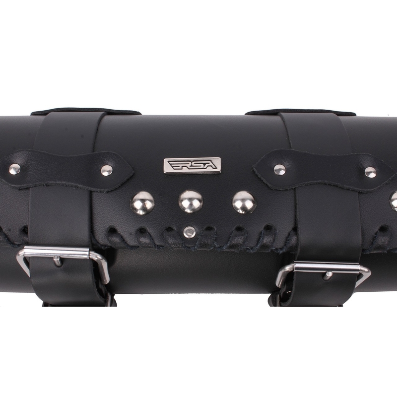 Roulettes en cuir pour moto Chopper/Custom RSA-4B