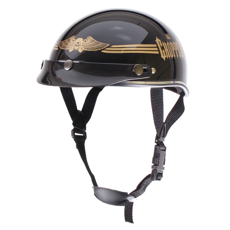 Casque Braincap RSA Skull noir brillant