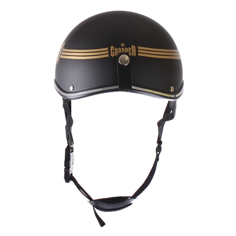 Casque Braincap RSA Skull noir mat