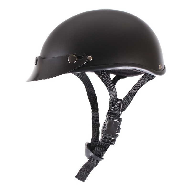 Casque moto RSA Chopper noir mat
