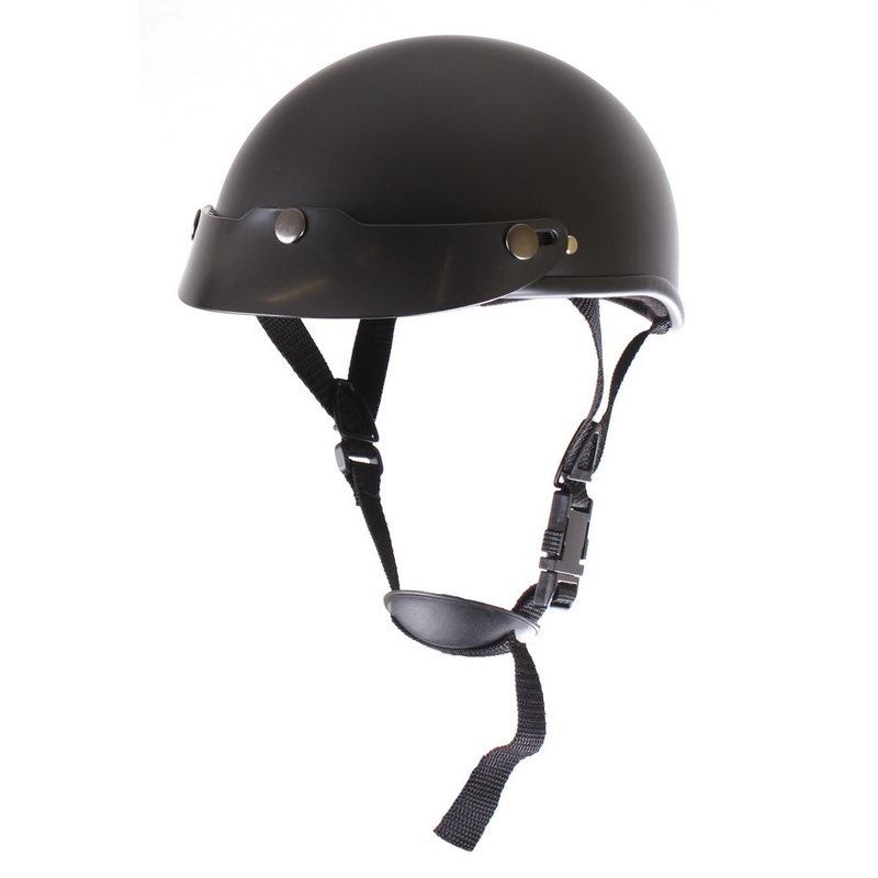 Casque moto RSA Chopper noir mat