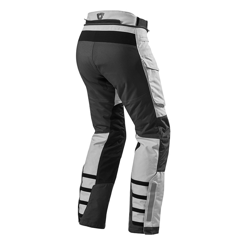Kalhoty na motorku Revit Sand 3 stříbrné výprodej