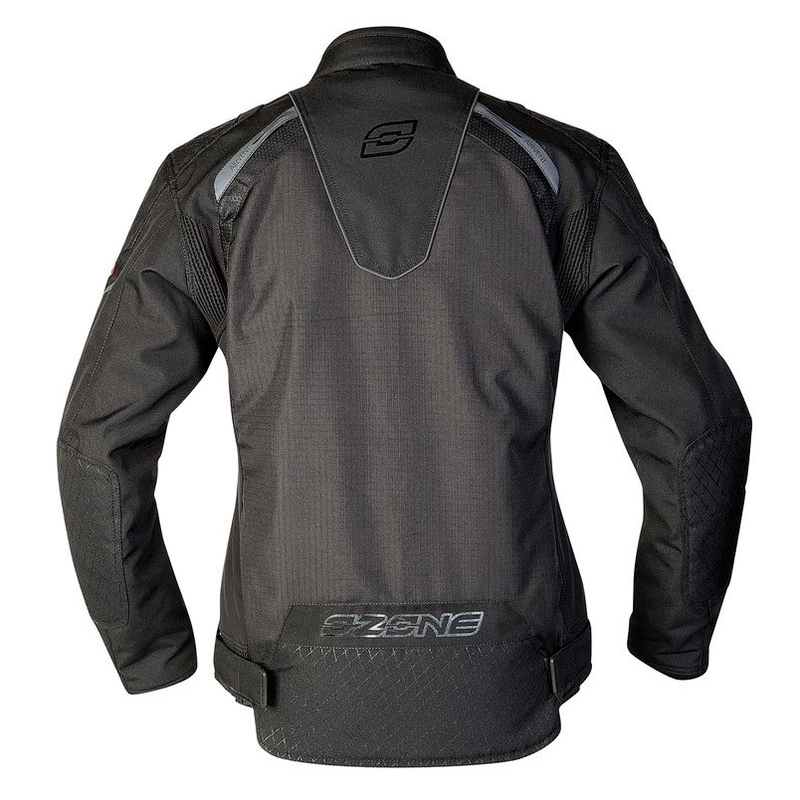Dámská bunda na motorku Ozone Edge Evo Lady - černá