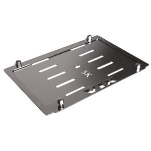 Rondelle en acier inoxydable sous la plaque d'immatriculation VTX