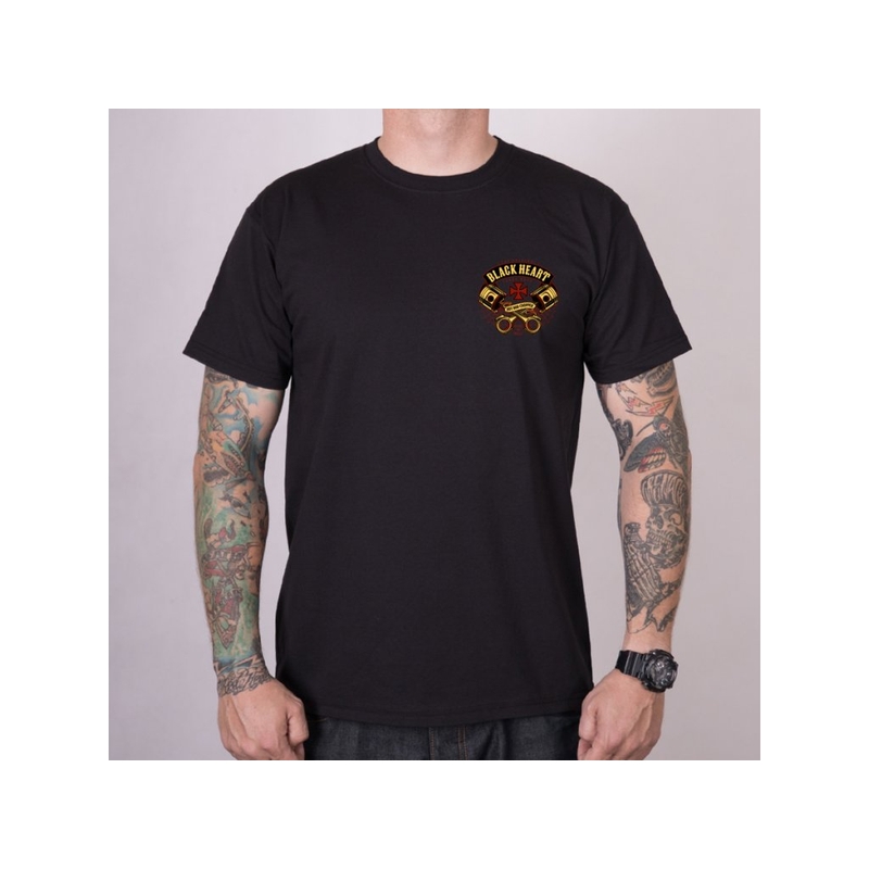 T-shirt hommes Black Heart Hell Boy