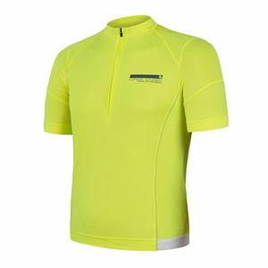 Maillot homme SENSOR COOLMAX ENTRY jaune fluo soldes