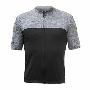 SENSOR CYKLO MOTION maillot homme manches longues zip complet noir/gris soldes
