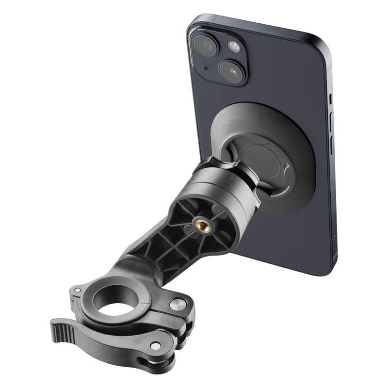 Interphone Quiklox fixation rapide pour guidon noir