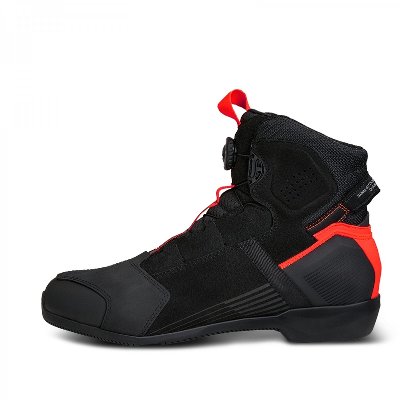 Bottes de moto Shima Edge Vent rouges