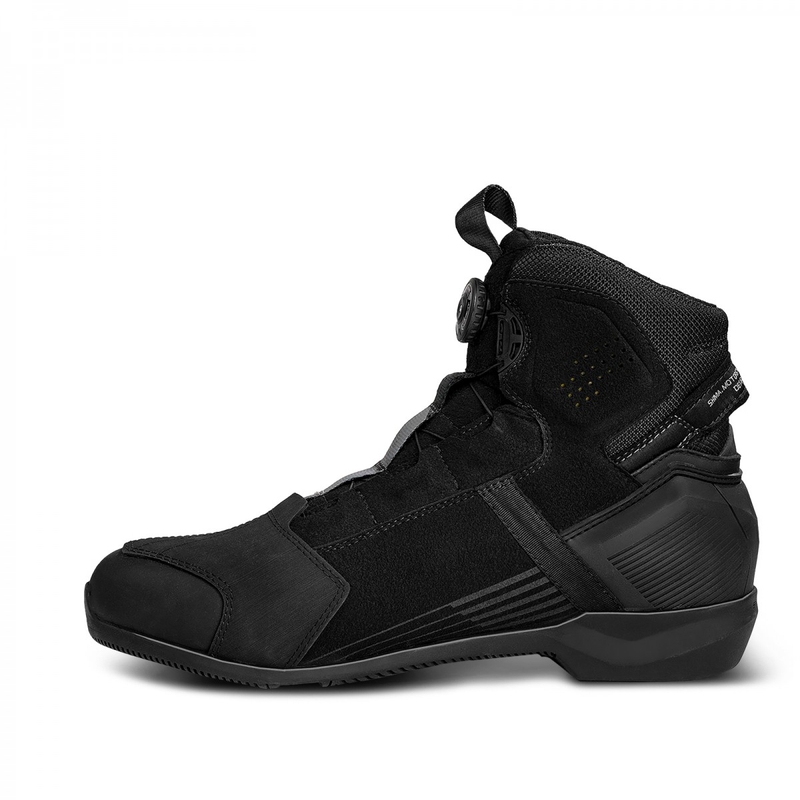 Bottes de moto Shima Edge WP noires